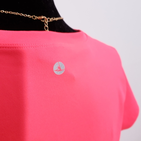 Like New Reflex Bright Pink Workout Shirt Fluo - Picture 5 of 6